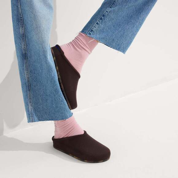 Rothy's Dark Brown Knit Mules - Picture 2 of 3